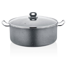 Polo Chef GT136-MED Granit Mega 36 Cm Derin Tencere