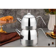 Polo Chef ÇY102-OPÇ Çelik Mega Boy  Çaydanlık