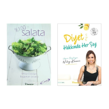 İnkılap Diyet Hakkında Her Şey - % 100 Salata  Kitap Seti