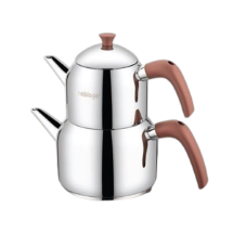 Noble Life N16357 Azur  Çelik Çaydanlık