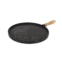 Keeplondon Kitchen Cooker Serisi Alüminyum Döküm 36 cm Granit Kaplama Krep ve Gözleme Tavası