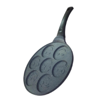 Keeplondon KLKCH739 Cooker Serisi 26cm Granit Döküm Emojili PanCake Tavası