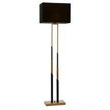 Avonni LM-9125-1BSA Siyah/Eskitme Boyalı Lambader