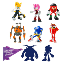 Neco Toys Sonic 8'li Aksiyon Asorti Figür Set Oyuncak