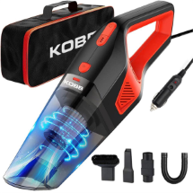 Kobb KBV12 5 Parça Aksesuar Seti + Taşıma Çantası Araç Süpürgesi