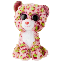 TY Lainey Leopard Pink Reg Peluş