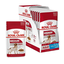 Royal Canin Medium Adult Gravy 140 gr 10' lu Yetişkin Köpek Maması