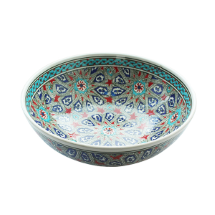 Büyük  Kütahya Çini Tabak      