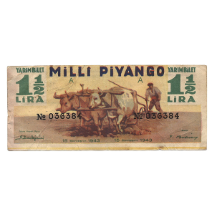 Milli Piyango Bileti    15 Kasım 1943 (A)