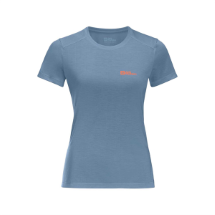 Jack Wolfskin Vonnan Elemental Blue  T-Shirt