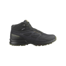 Salomon Outway Mid Clima Waterproof Phantom/Black/Safety Yellow  Çocuk Outdoor Bot