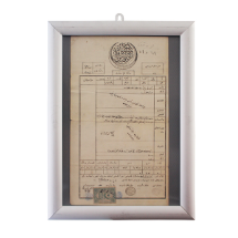 Osmanlı Tapu Senedi Defterhane-i Hakani, Kastamonu Livası Merkez Kaası, 1322   