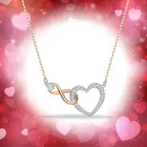 Swarovski SWR5518865 Kalpli Kadın Kolye