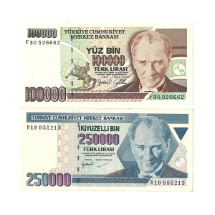 Türk Lirası Seti    2 Adet