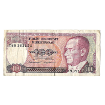 Türk Lirası    100 TL