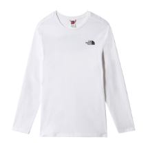 The North Face M L/S Easy Tee - Eu NF0A2TX1FN41 Beyaz  T-Shirt