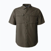 The North Face M S/S Sequoia NF0A4T1921L1 Zeytin Yeşili  T-Shirt