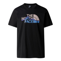The North Face M S/S Mountain Line Tee NF0A87NTJK31 Siyah  T-Shirt