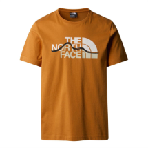 The North Face M S/S Mountain Line Tee NF0A87NTPCO1 Kahverengi  T-Shirt