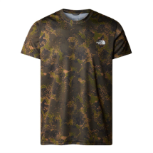 The North Face M Reaxion Amp Crew Print NF0A8874WJO1 Yeşil  T-Shirt