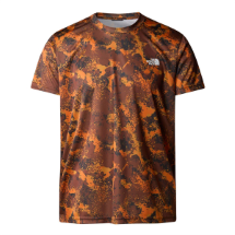 The North Face M Reaxion Amp Crew Print NF0A8874WKO1 Kahverengi  T-Shirt