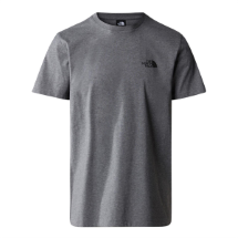 The North Face M S/S Simple Dome Tee NF0A87NGDYY1 Gri  T-Shirt