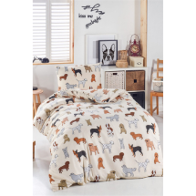 Eponj Ep-022047 Junior  Havhav Krem Çarşafsız Nevresim Seti Tek Kişilik