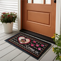 Giz Home Come In 40x70 Cm İtalyan Format Kapı Paspası