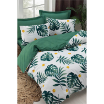 Eponj Çift Kişilik Monstera  Nevresim Takımı