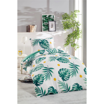 Eponj Junior Tek Kişilik Monstera  Nevresim Seti