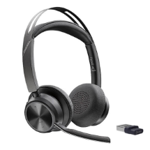 Poly  Voyager Focus 2 USB-A Şarj Standlı Kablosuz Kulaklık