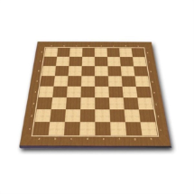 Star Oyun Ceviz 54x54 cm Satranç Sehpası