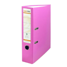 MultiOfis 10 Adet Pembe Geniş Klasör