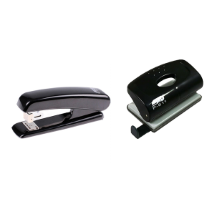 Std P-811 Küçük Boy 10 Sayfa + S-600 24/6 Delgeç + Zımba Makinesi