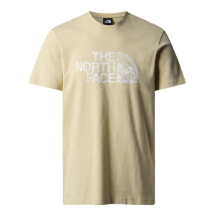 The North Face M S/S Woodcut Dome Tee NF0A87NX3X41 Bej  T-Shirt