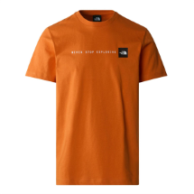 The North Face M S/S Never Stop Exploring Tee NF0A87NSPCO1 Kahverengi  T-Shirt