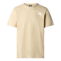 The North Face M S/S Redbox Tee NF0A87NP3X41 Bej  T-Shirt
