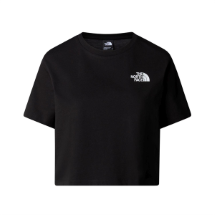 The North Face W Simple Dome Cropped Slim Tee NF0A87U4JK31 Siyah  T-Shirt