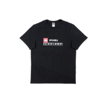 The North Face M S/S Gps Tee İstanbul NF0A8B4KJK31 Siyah  T-Shirt