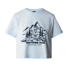 The North Face W Nature S/S Tee NF0A87E0O0R1 Mavi  T-Shirt