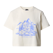 The North Face W Nature S/S Tee NF0A87E0QLI1 Beyaz  T-Shirt