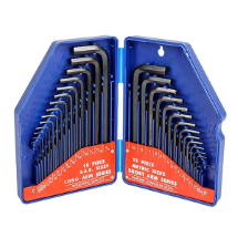 Workpro WP222018 30 Parça Uzun Boy CR-V Metrik/İnç Profesyonel Allen Anahtar Takımı