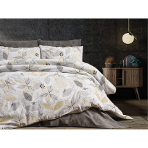 Keeplondon KLHOME328 London Home Series Doğal Pamuk  Çift Kişilik Nevresim Takımı