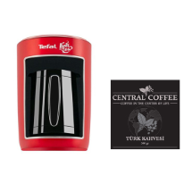 Tefal + Central Coffee Köpüklüm Auto TCM  + 500 Gr Türk Kahve Makinesi + Türk Kahvesi