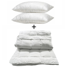 Homeilla  Çift Kişilik Yorgan + 2 Adet Silikon Yastık Yorgan Seti