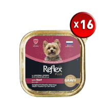 Reflex Plus RFK-121 Mini ve Küçük Irklar İçin 85g 16'lı Yetişkin Köpek Maması