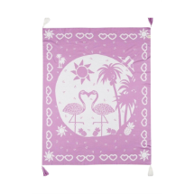 Organicera Organik Triko Filamingo Lila 110x140 Bebek Örtüsü