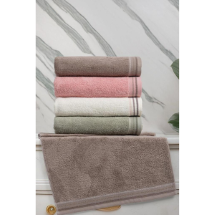 Altınbaşak Jakarlı 4´lü 50x90 Selinda El Havlusu