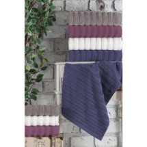 Altınbaşak Jakarlı 4´lü 50x90 Monna V2 Gülkurusu El Havlusu