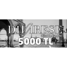 Divarese 5000 TL Dijital Hediye Çeki